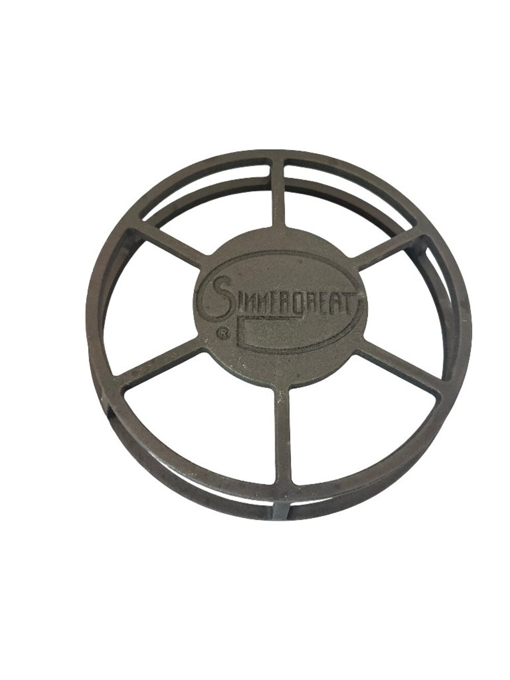 Simmergreat Cast Iron Heat Diffuser Simmer Ring Trivet Stove Kitchenware Vintage
